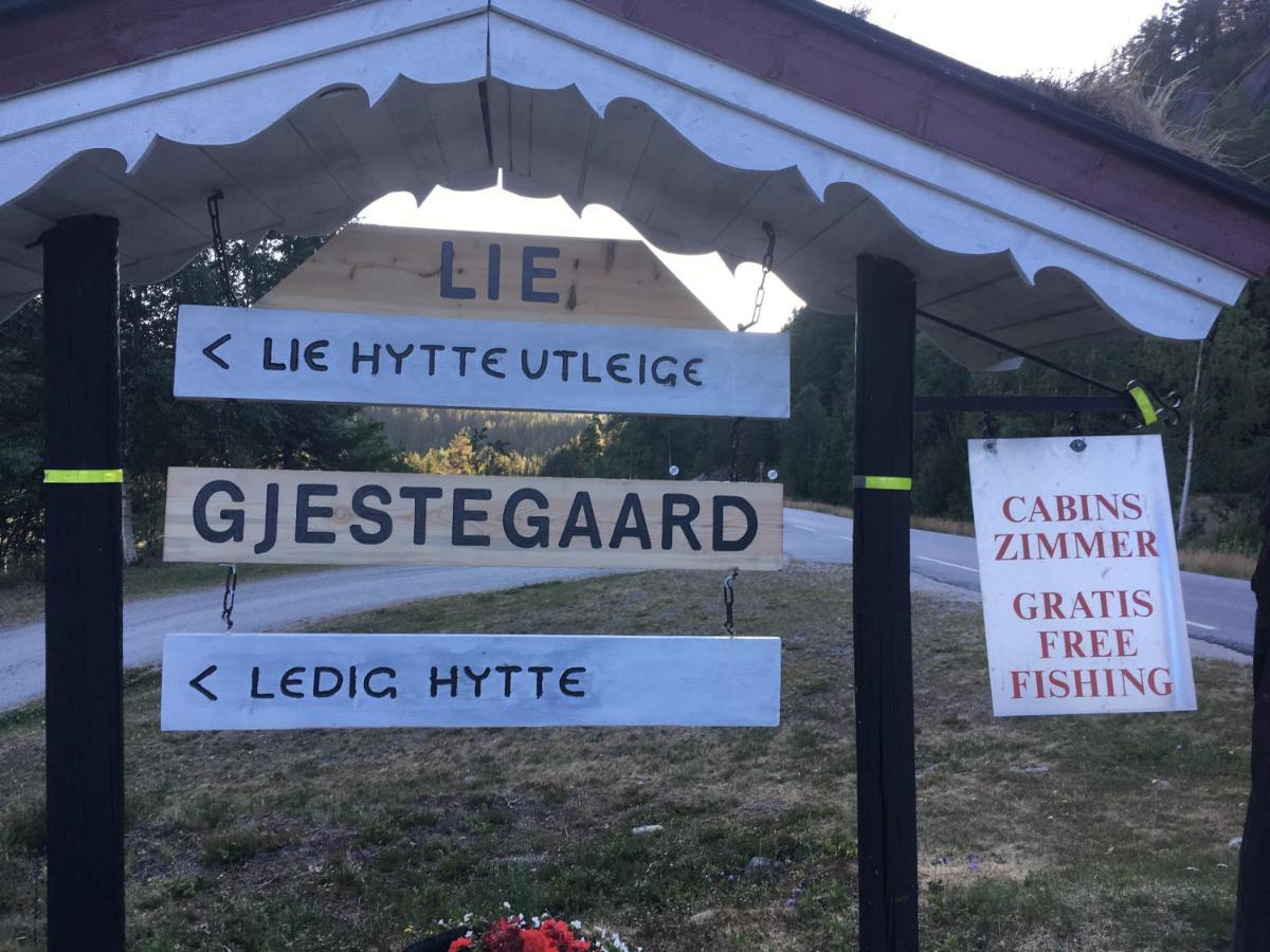 Lie Hytteutleige -Gjestegard - Thor Fine Art 3 Hytte Enheter Amdals Verk 外观 照片